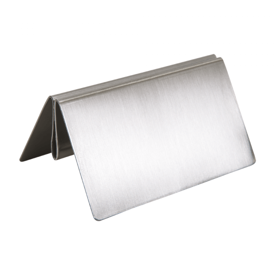 Stainless Steel Menu Holder