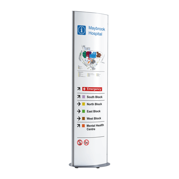 Illuminated Mono Totem Display