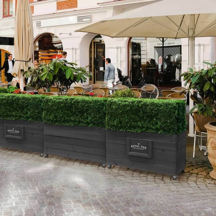 Branded Wooden Planters (Lead-time applies)