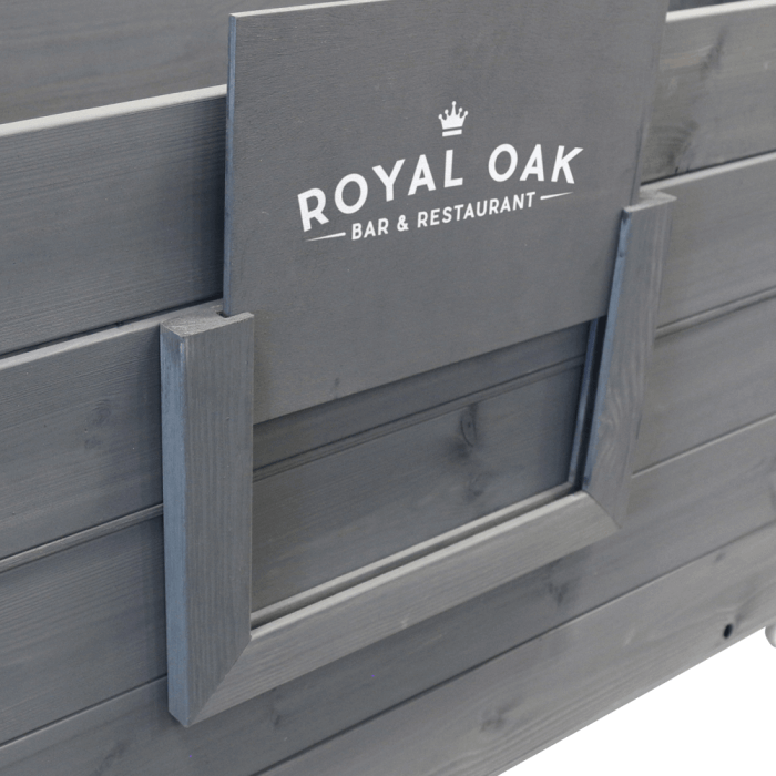 Branded Wooden Planters (Lead-time applies)