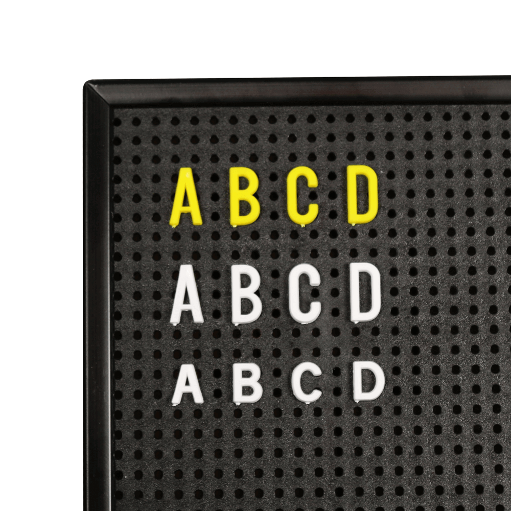 Peg Letter Board