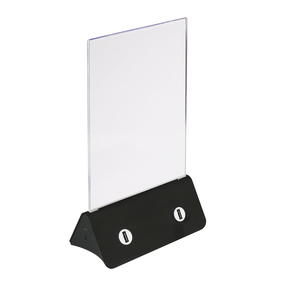 Menu Holder with USB Charging Points 13,000mAh