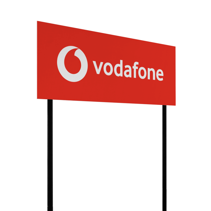 Promotion Stand with Wooden Counter