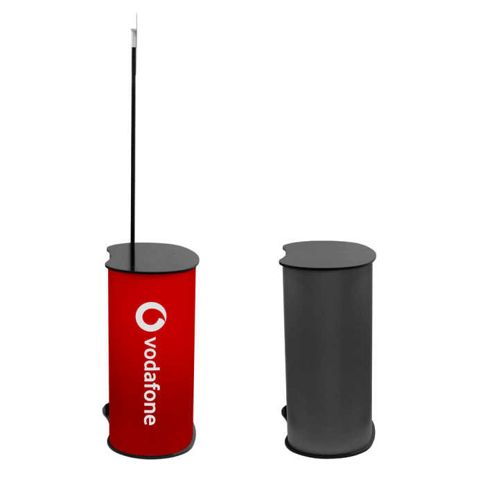 Promotion Stand with Wooden Counter