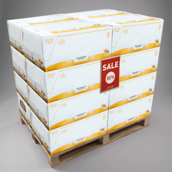 PVC Pallet Card Holder