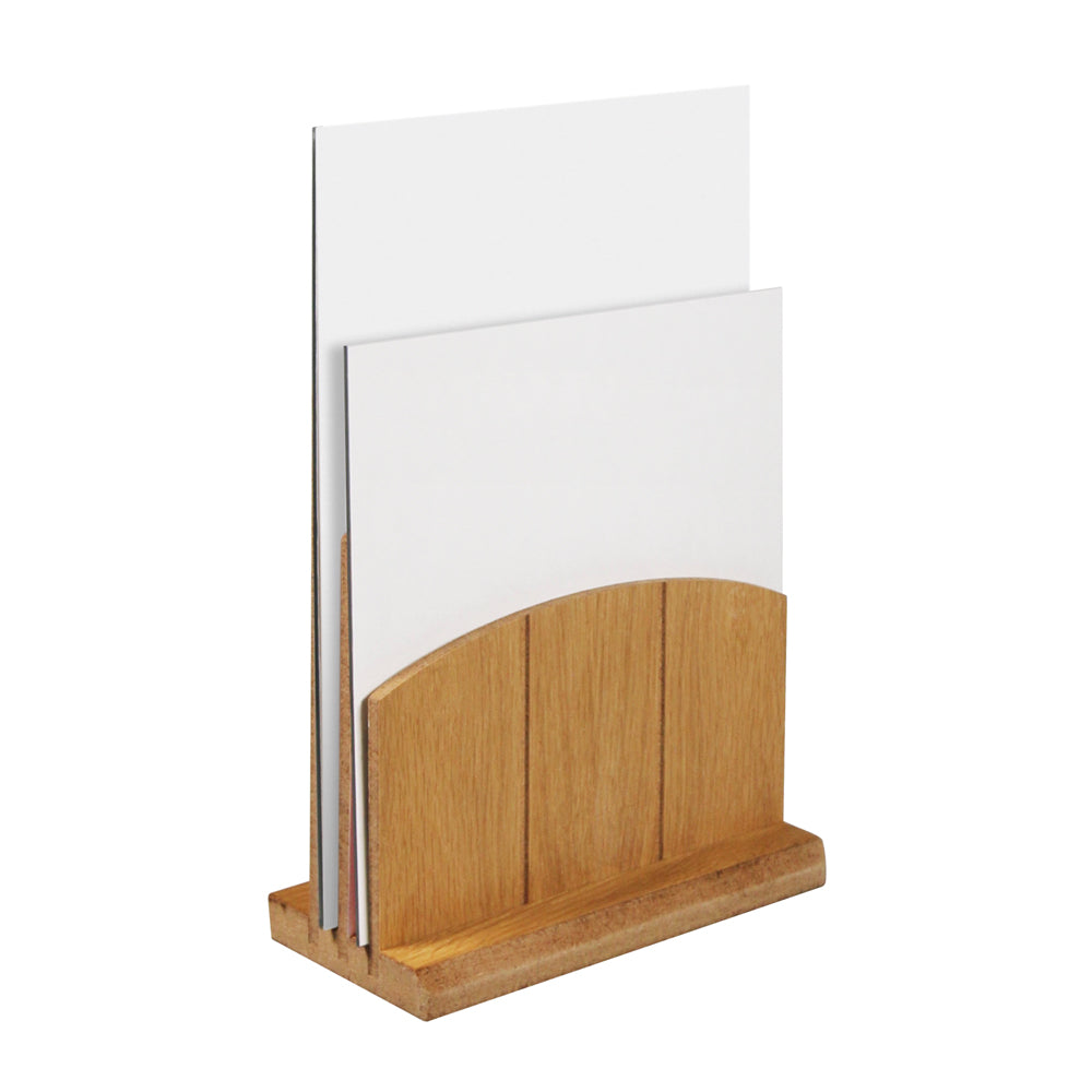 Wooden Menu Holder