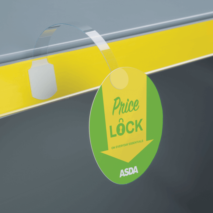 Printed Shelf Wobbler Signs