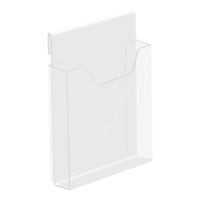 A5 Scanning Rail Leaflet Holder