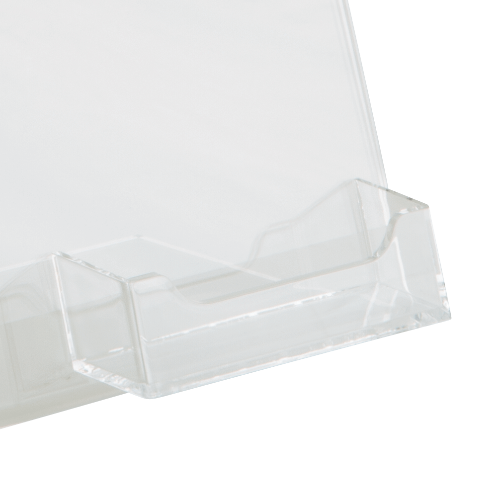 Poster Holder with Business Card Pocket