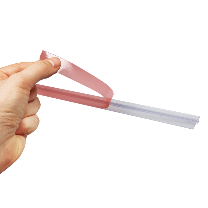 Shelf Pusher T-rail
