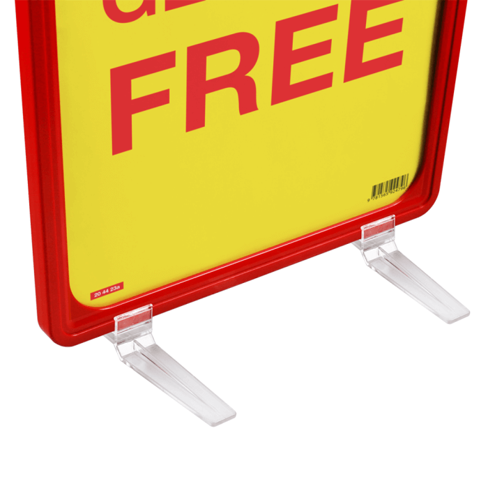 Upright Foot for Showcard Frames