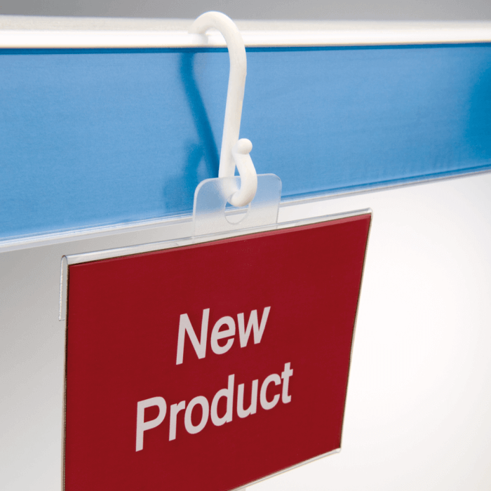 Plastic Suspension Hooks x 100