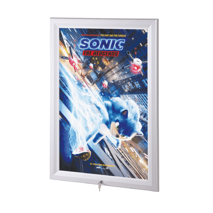 Outdoor LED Illuminated Poster Frame