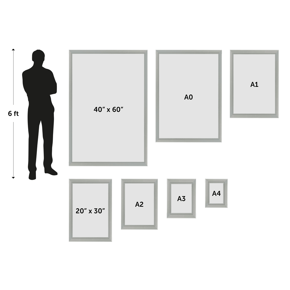 Lockable Poster Case