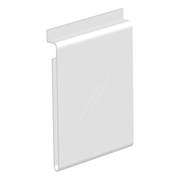 Acrylic Slatwall Ticket Holder