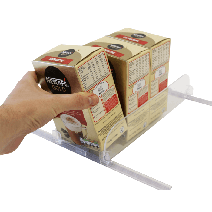 Stock Pusher Systems