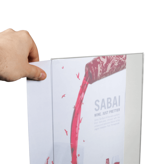 Acrylic Showcard Stand