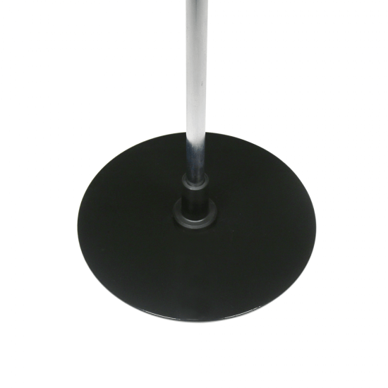 Large Showcard Stand with Round Base