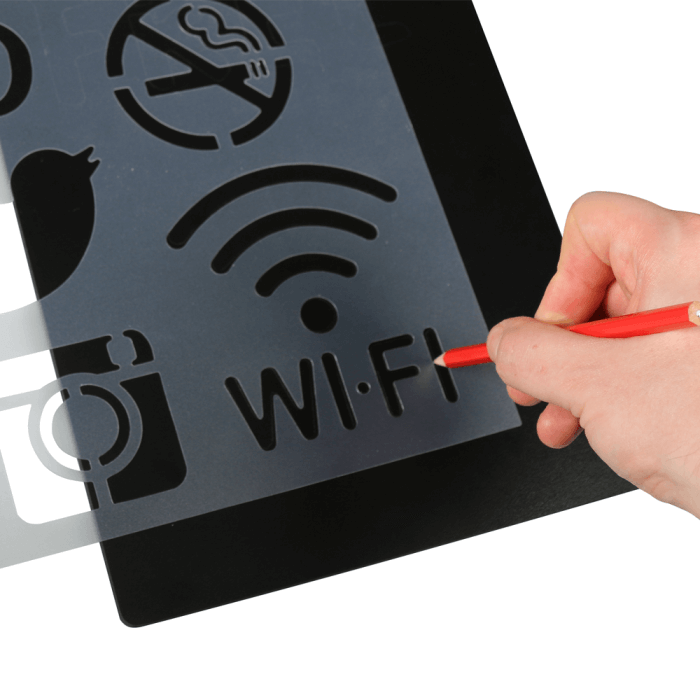 Chalkboard Stencil Set