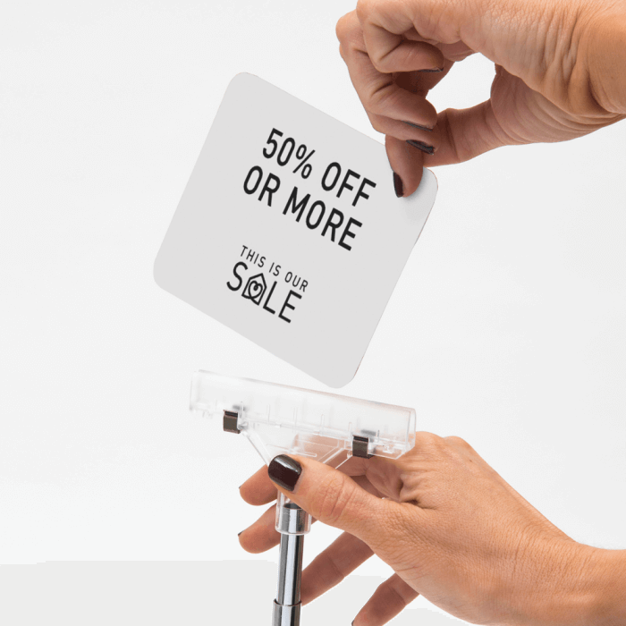 Adjustable Ticket Holder Stand