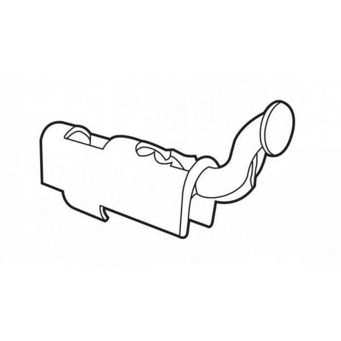 Swan Neck Tube Fixing and Swing Ticket Holder