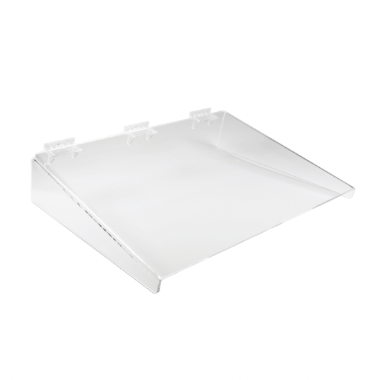 Slatwall Shelf with Supports