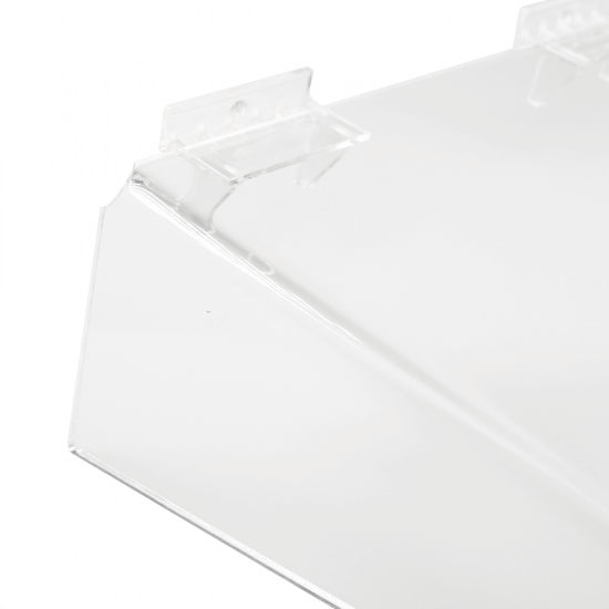 Slatwall Shelf with Supports