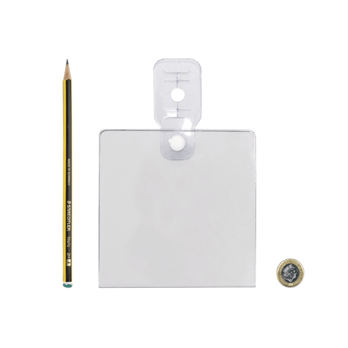 Flexible Clothes Rail Sign Holder