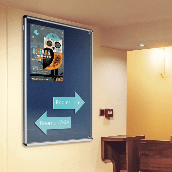 Lockable Noticeboard