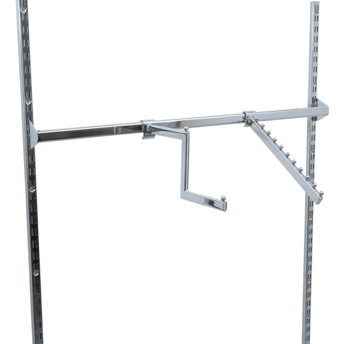 Twin Slot Back Bar with Fixed Ends