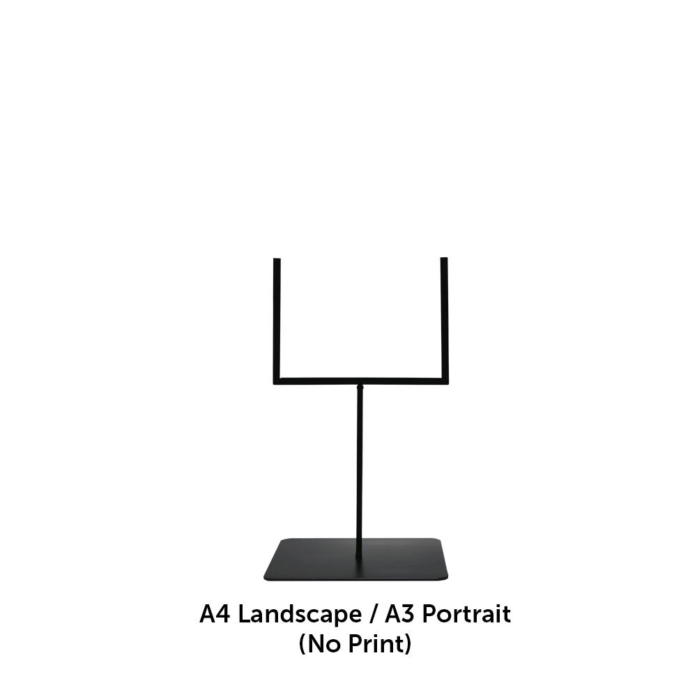 Tabletop Metal Sign Holder Stand