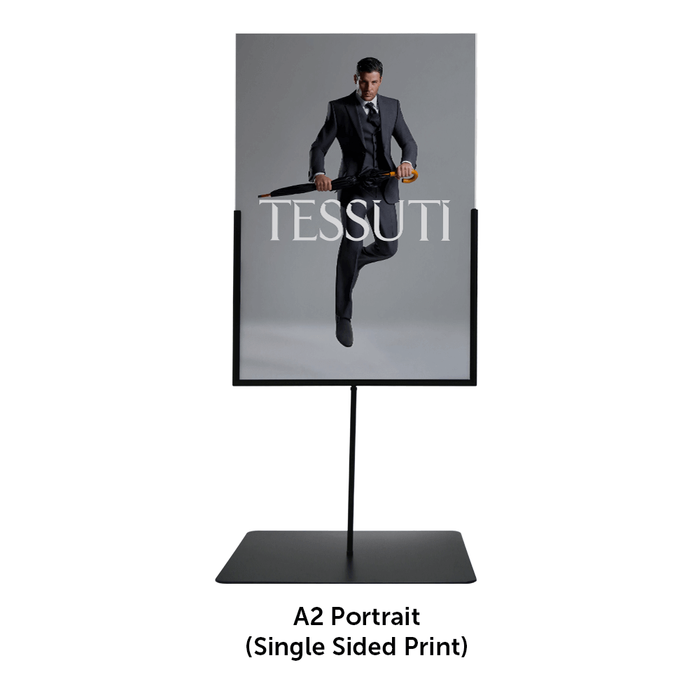 Tabletop Metal Sign Holder Stand