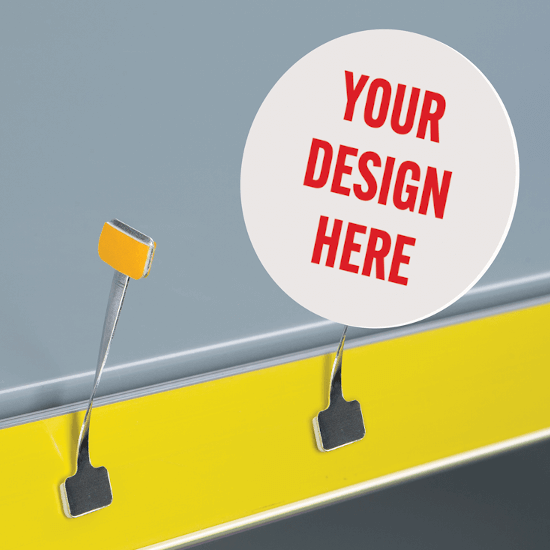 Adhesive Aluminium Wobbler Strips x 100