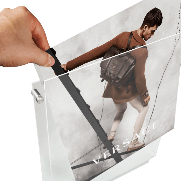 Acrylic Wall Mounted Poster Kit