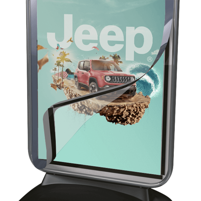 Forecourt Pavement Sign