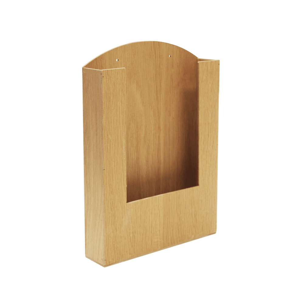 Pocket Wooden Menu Holder