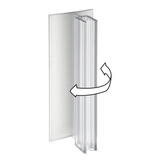 Spring Hinge Sign Holders x 100
