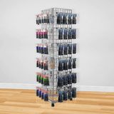 Three Sided Gridwall Stand with Hooks