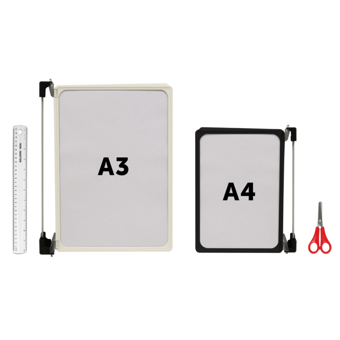 Wall Mounted Poster Flip Display Book
