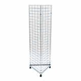 Three Sided Gridwall Stand with Hooks