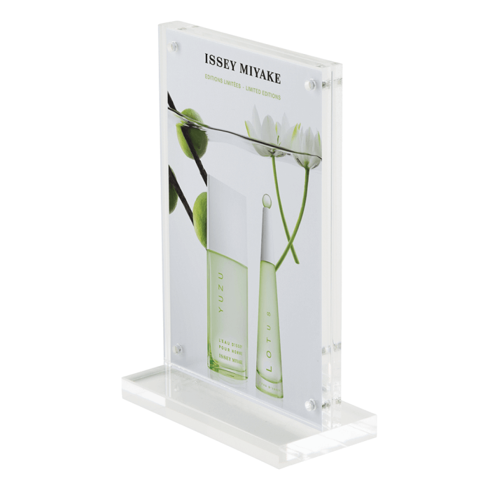 Heavy Duty Acrylic Block Sign Holder