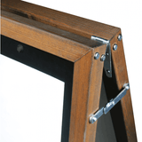 A1 Chalkboard A Board with Magnetic Poster Holder