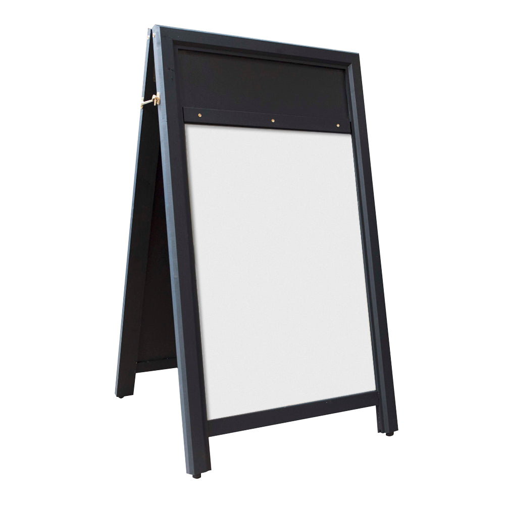 Chalkboard Wooden A Board with Poster Holder