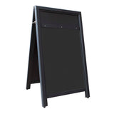 Chalkboard Wooden A Board with Poster Holder