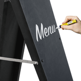 Tall Thin Chalkboard Sandwich Board