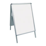 Black or Silver A Board Snap Frame