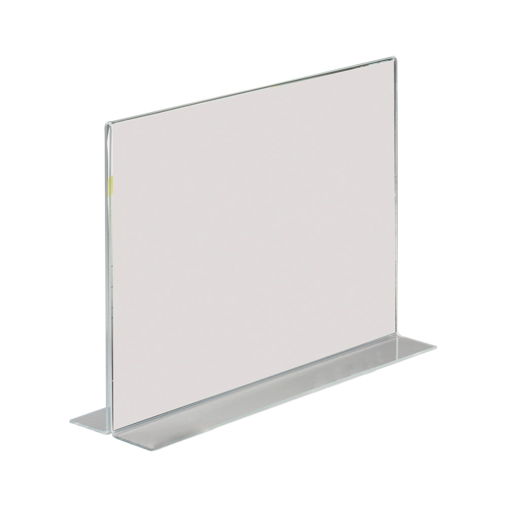 Acrylic Poster Holder with Open Base