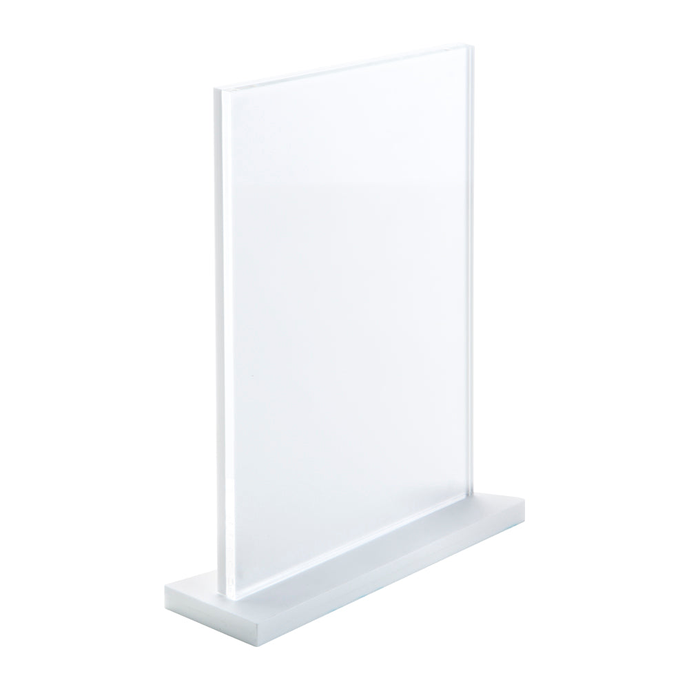 Counter Standing Acrylic Block Sign Holder