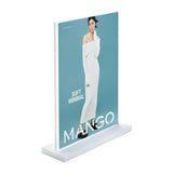 Counter Standing Acrylic Block Sign Holder