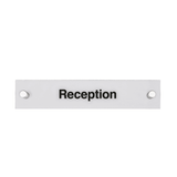 Rectangular Acrylic Door Signs with Standoffs